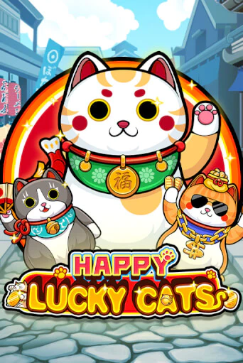 Демо версия Happy Lucky Cats от Microgaming | Казино Чемпион Слотс 